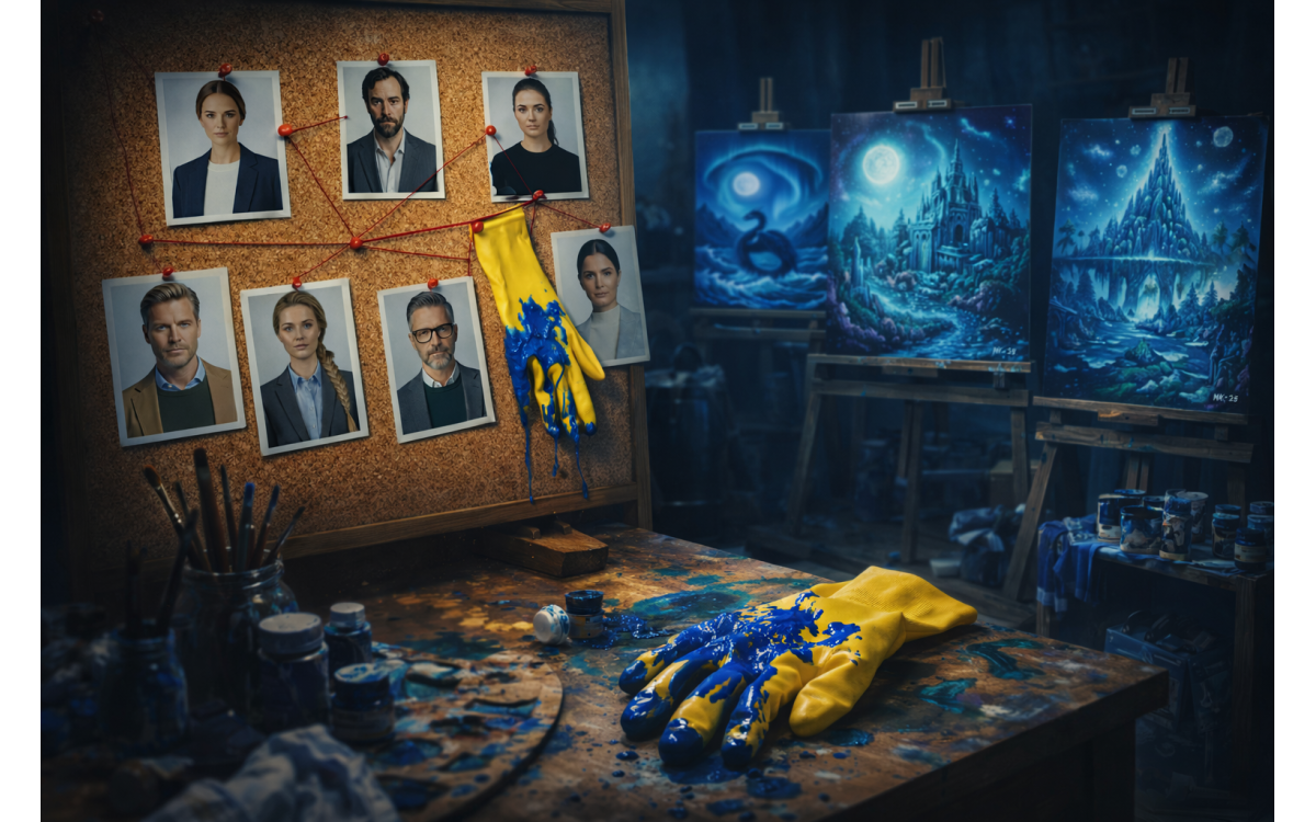 Safir Sergisinin Ardındaki Sessizlik: Bir Atölye, Bir Cinayet, Bir Hikâye